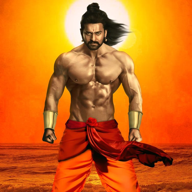 Adipurush Trailer : Prabhas and Kriti Sanon playing the lead role 2022 2 prabhas adipurush fan made look 1